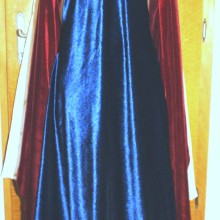 costume medievale eseguito da Veronica