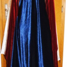 costume medievale eseguito da Veronica